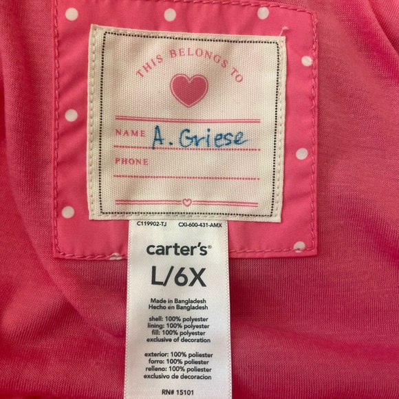 Pink Unicorn Raincoat - Picture 4 of 4